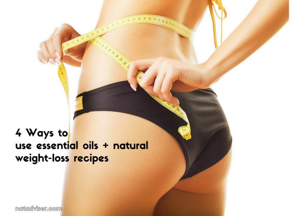 4 Ways to use essential oils + natural weight-loss recipes