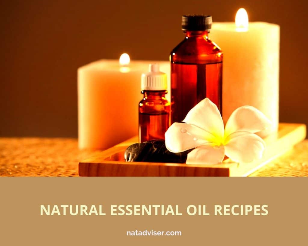 Natural essential oil recipes
